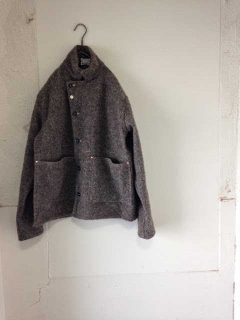 TENDER Co./Grey Jacob Wool Double Breasted Jacket BROWN  SEEDLING