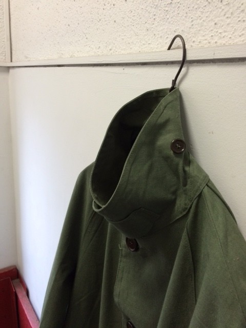 1950's Deadstock French Military Rubber Cloth Coat(1950年代