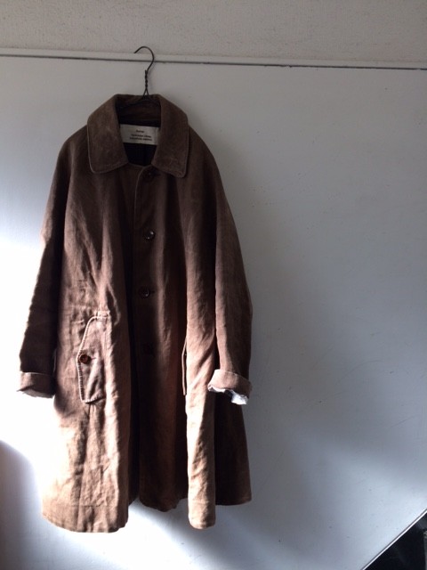 KAVAL カヴァル Shop coat リネンショップコート ジャケット/アウター