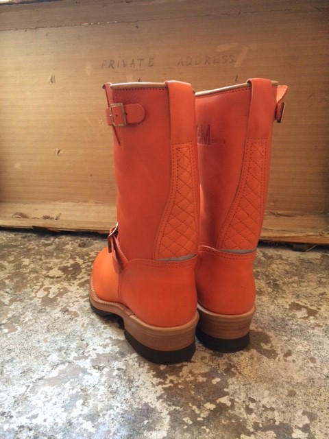 MADE IN GM JAPAN/Engineer Boots "orange"