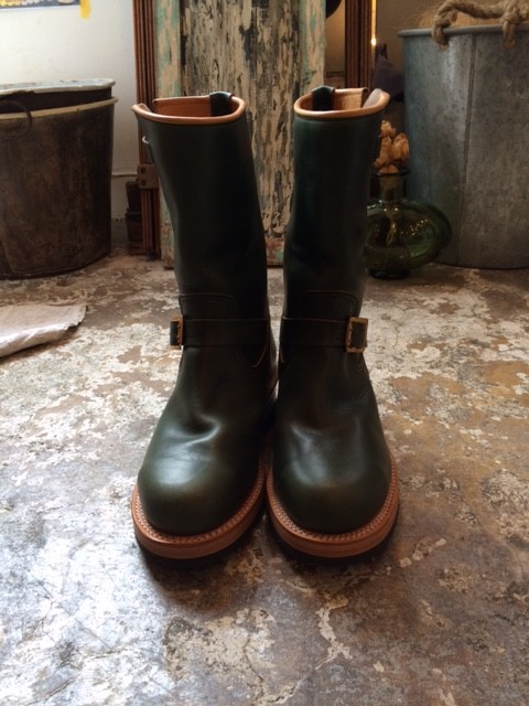 MADE IN GM JAPAN/Engineer Boots green (メイド イン ジーエム ジャパンのエンジニアブーツ