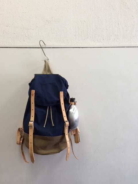 Frank Leder×Seil Marschall/Grand Solo Pack “BLUE WAXED COTTON