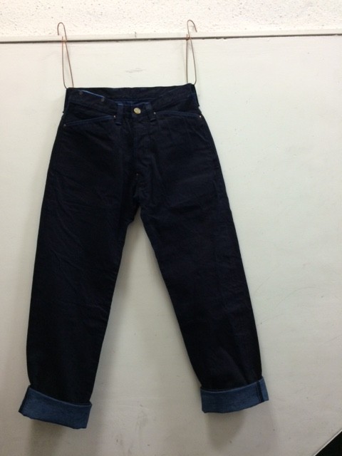 TENDER Co./Type132 Wide Jeans "Woad Dyed"
