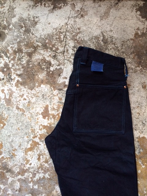 TENDER Co./Type130 Tapered Fit Jeans "Woad Dyed" 