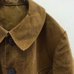 1930's Deadstock French Beige Canvas Zip Hunting Jacket(1930年頃