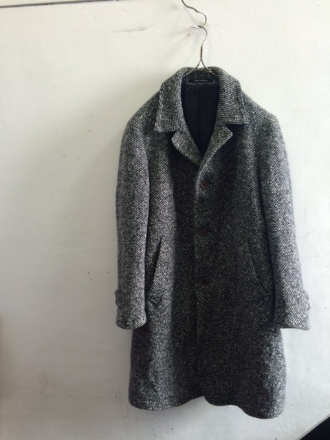 1960~70's Vintage French Wool Tweed Coat