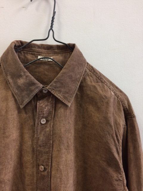 kaval/B&S Special Kakishibu Dyed Basic Shirt 