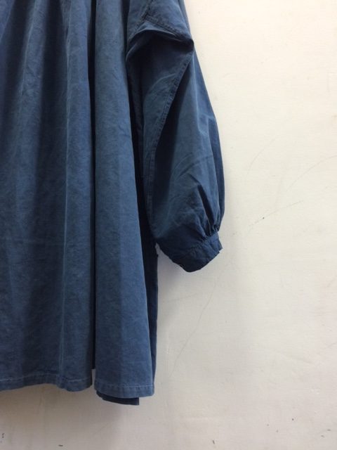 1930's Vintage French Indigo Linen Smock(1930年代頃 フランス