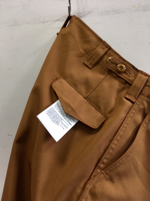 TUKI/Field Trousers “polyester canvas”(ツキのフィールドトラウザー