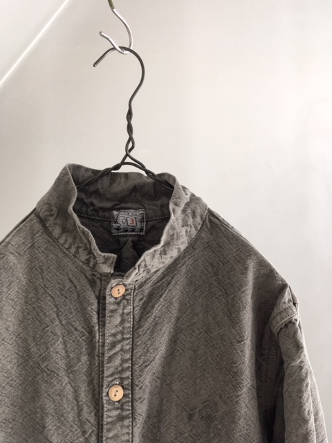 TENDER Co./Type 434 Buggy Back Shirt Sump Cloth "indian black dyed