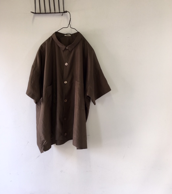 kaval/box short blouse(カヴァルのシルクシャツ) | 東東京、東日本橋