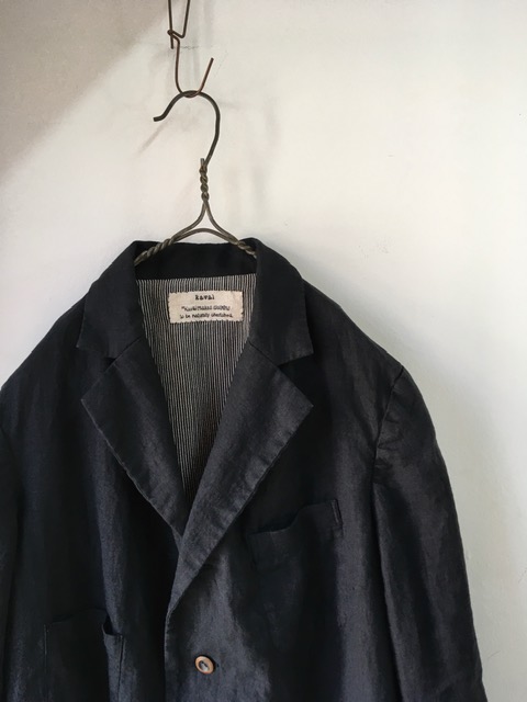 kaval New simple jacket カヴァル シルク100% 未使用