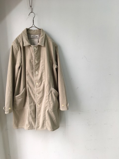 kaval カヴァル／shop coat heavy corduroy