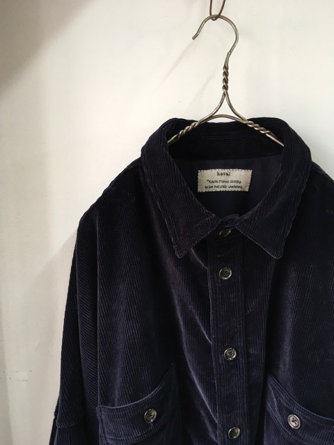 kaval Shirt blouson カヴァル シャツブルゾン 茶 未使用-