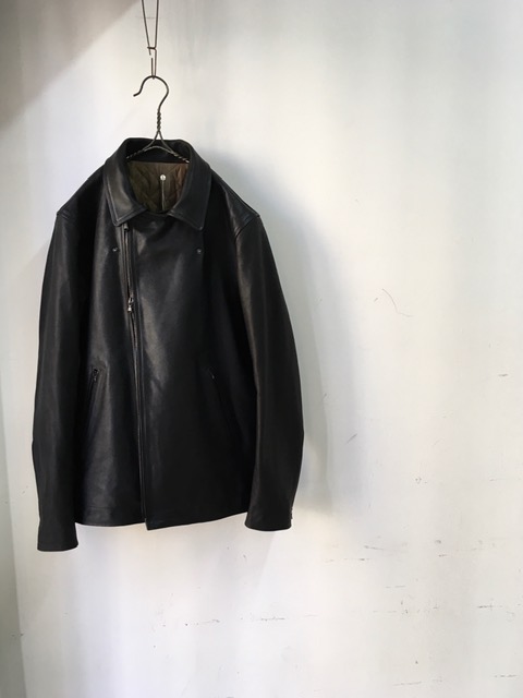 販売直営 定価20万 wjk BABY CALF LEATHER RIDERS ライダース | dilo 