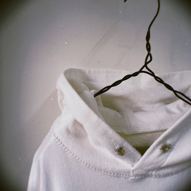 kaval / blanket stitched Hooded sweatshirt (カヴァルのブランケット