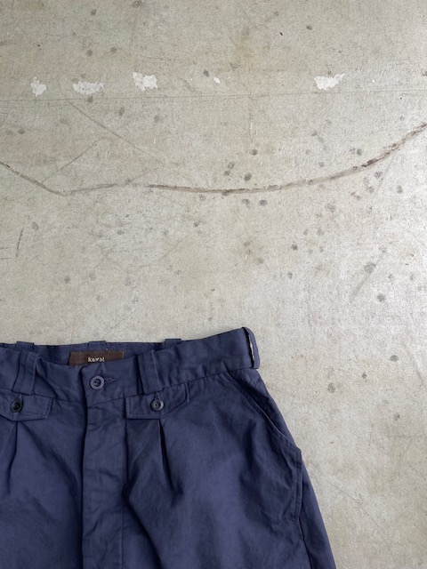 kaval / front tuck trousers 