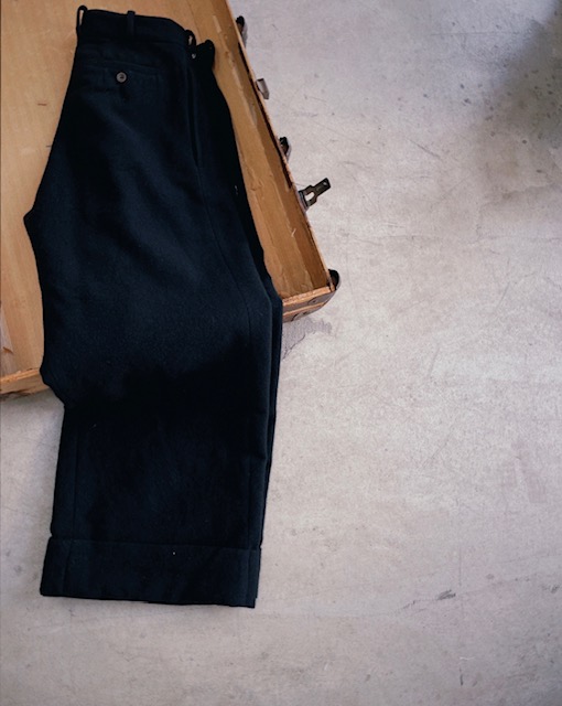 ARCHIVIO J.M. Ribot / Two Tuck Trousers(アルキビオの2タック