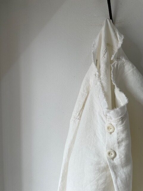 Daily shirt (Cotton cashmere broad) col.brown | Re;li