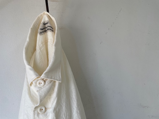 kaval / wide long sleeve shirt box hem 
